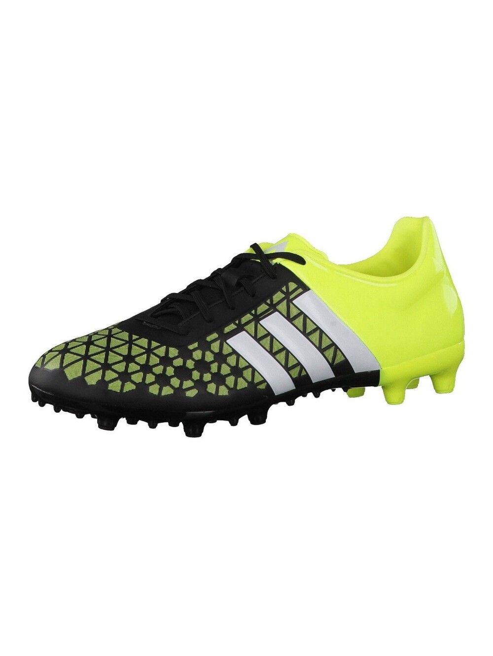Adidas Ace Soccer Cleats - Neon Yellow / Black / White Size 12 Mens Futbol Boots